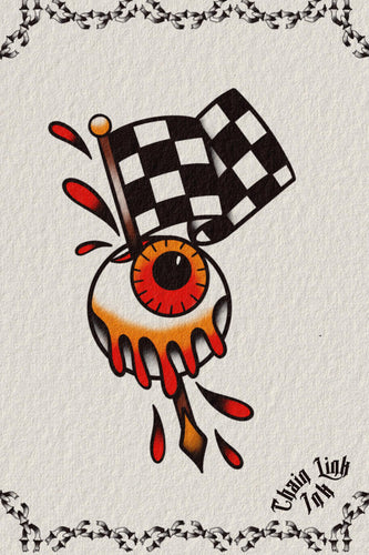 Checker Eye by Liam
