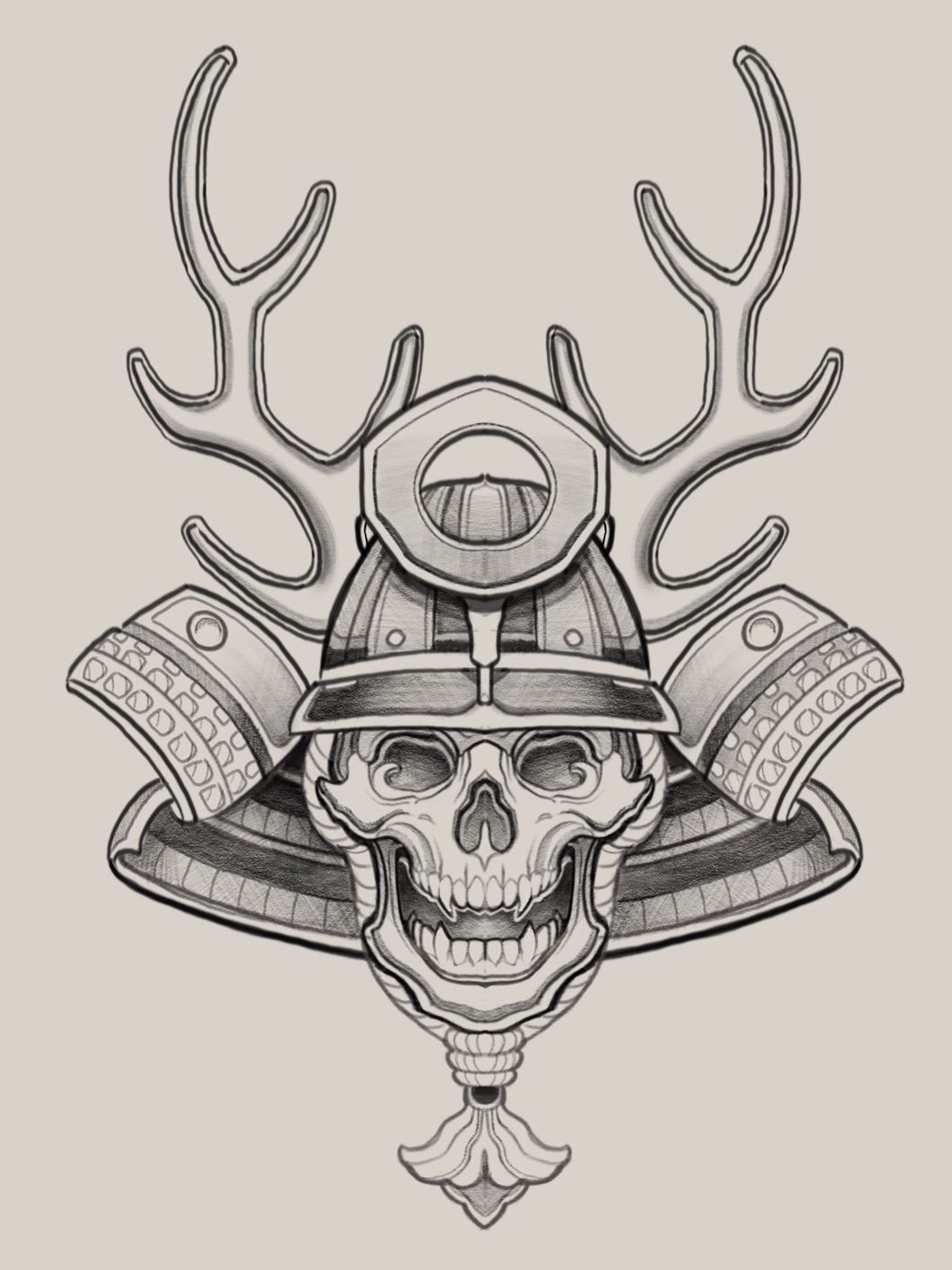 Skull Kabuto 2 by Jonas