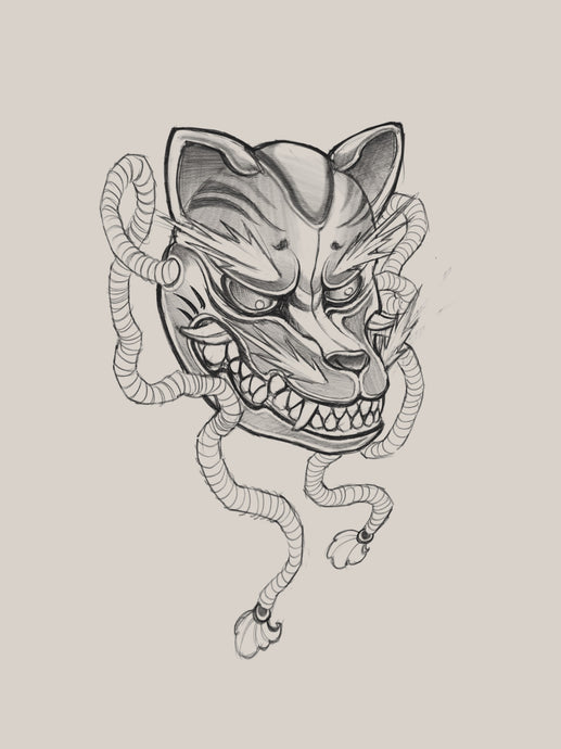 Japanese Mask by Jonas