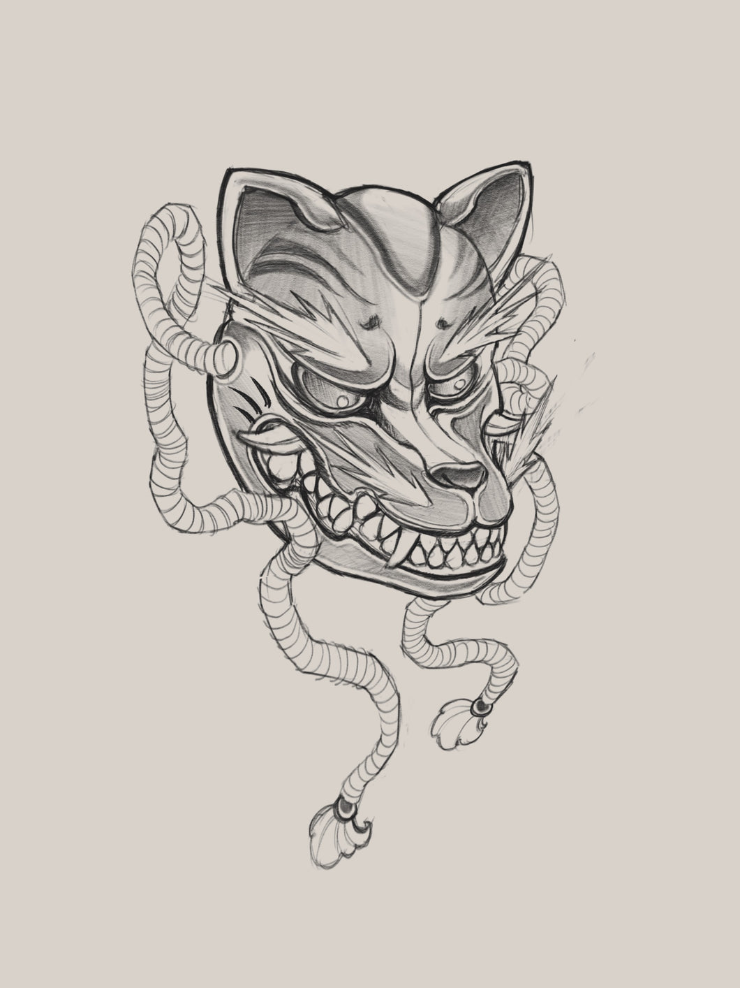 Japanese Mask by Jonas