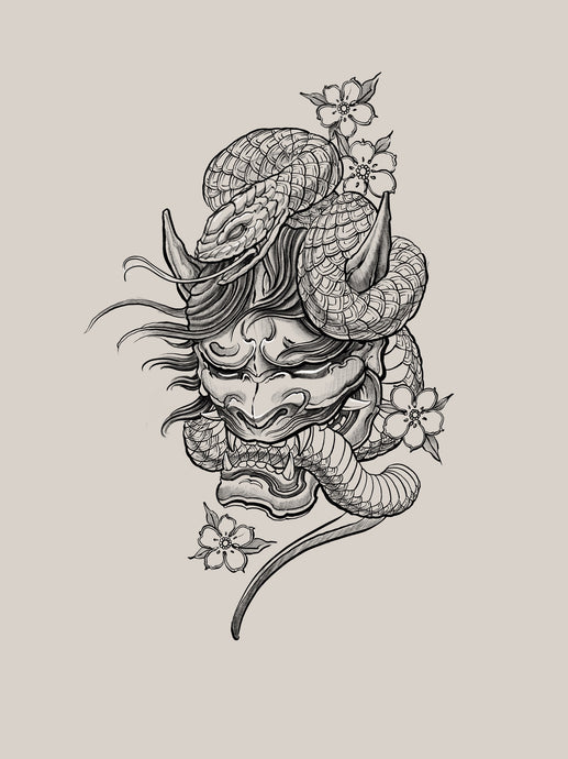 Hannya Serpent by Jonas