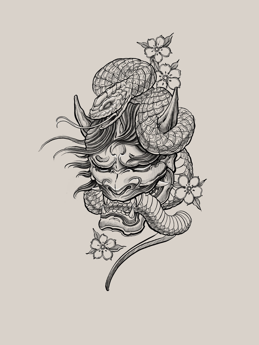 Hannya Serpent by Jonas