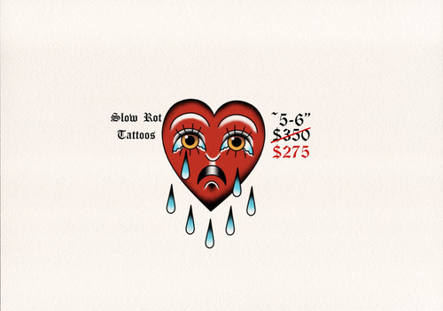 Crying Heart by Landon