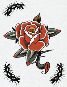 Trad Rose by Pablo