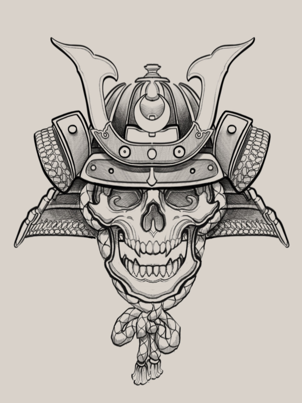 Skull Kabuto  by Jonas