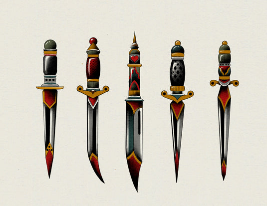 Translation missing: en.Dagger Assortment by Pablo