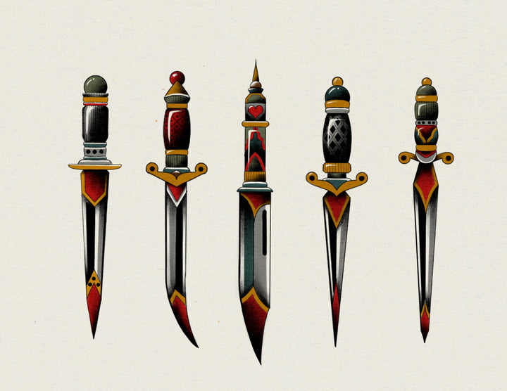 Translation missing: en.Dagger Assortment by Pablo