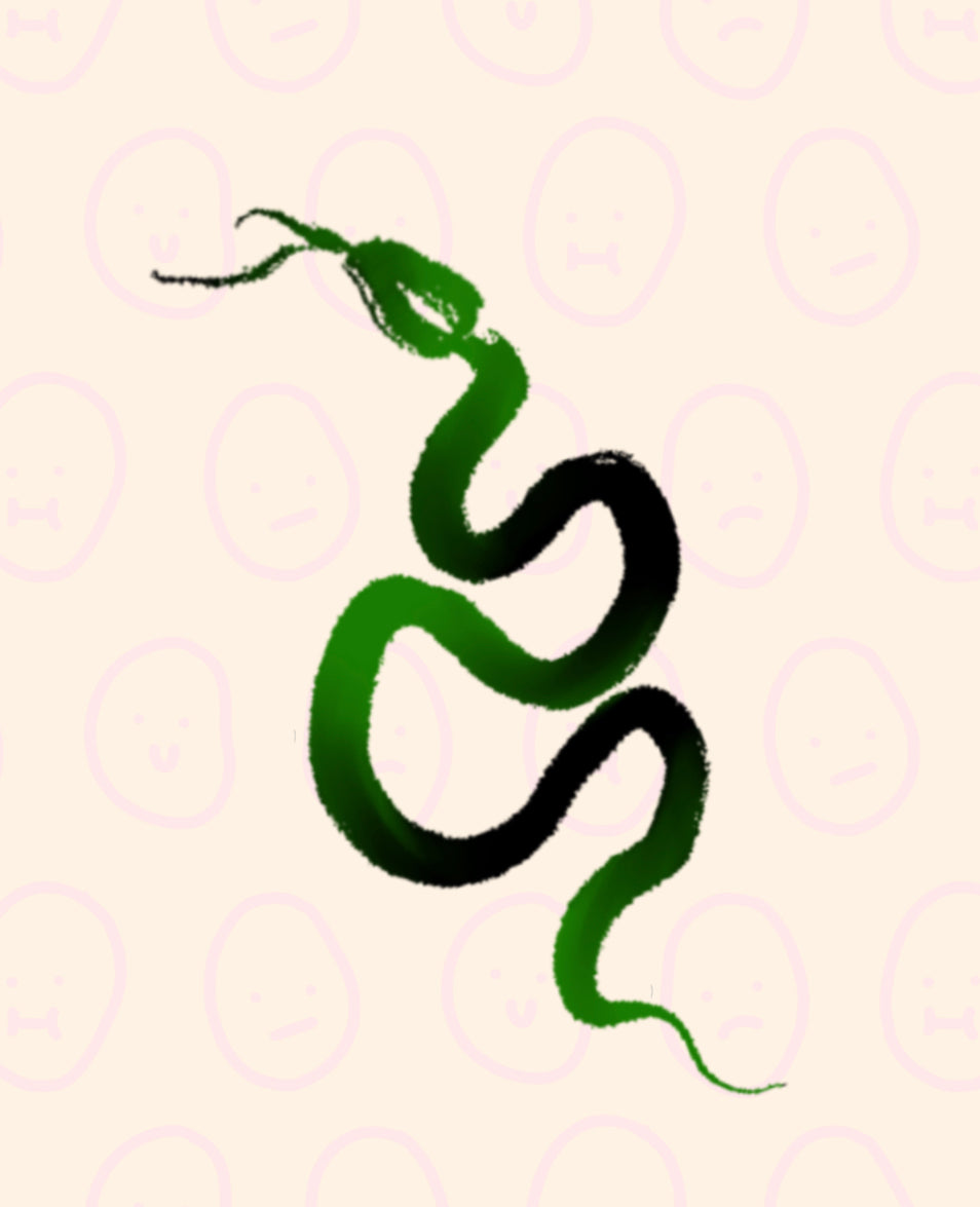 Green Snake by Sherry Ma
