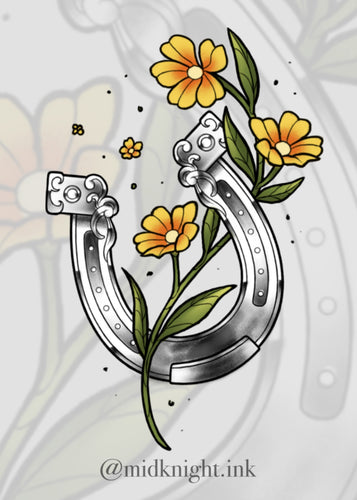 Horseshoe Flowers by Elissia