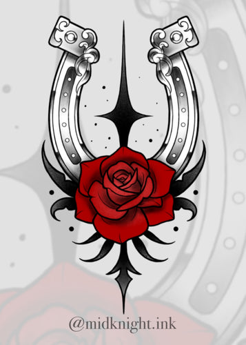 Horseshoe Rose by Elissia