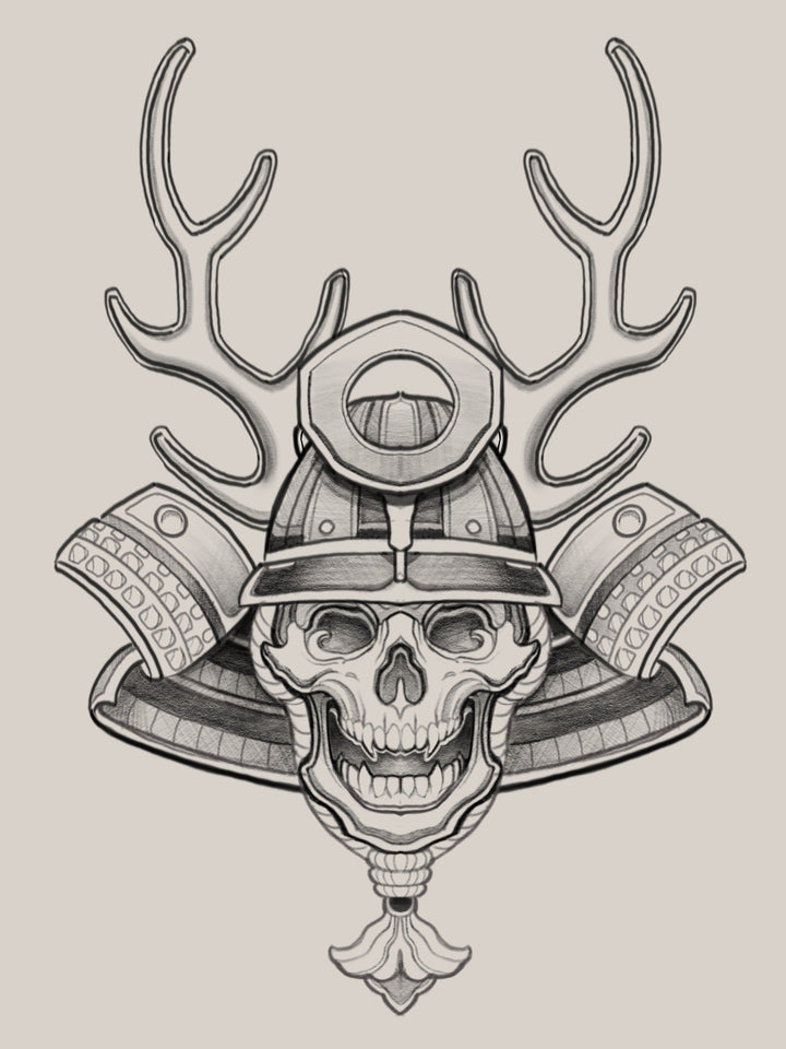 Translation missing: en.Skull Kabuto by Jonas
