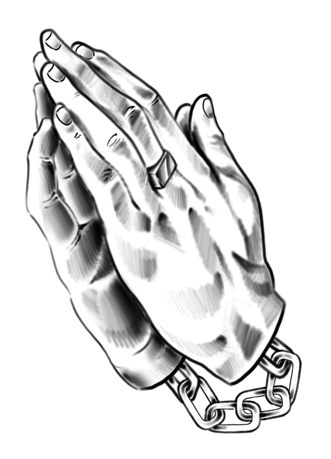 Praying Hands by Zak (APPRENTICE)