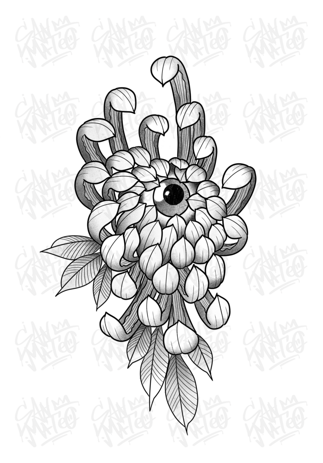 Chrysanthemum Eye by Harryl