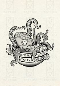 Octopus Ramen 2 by Harryl