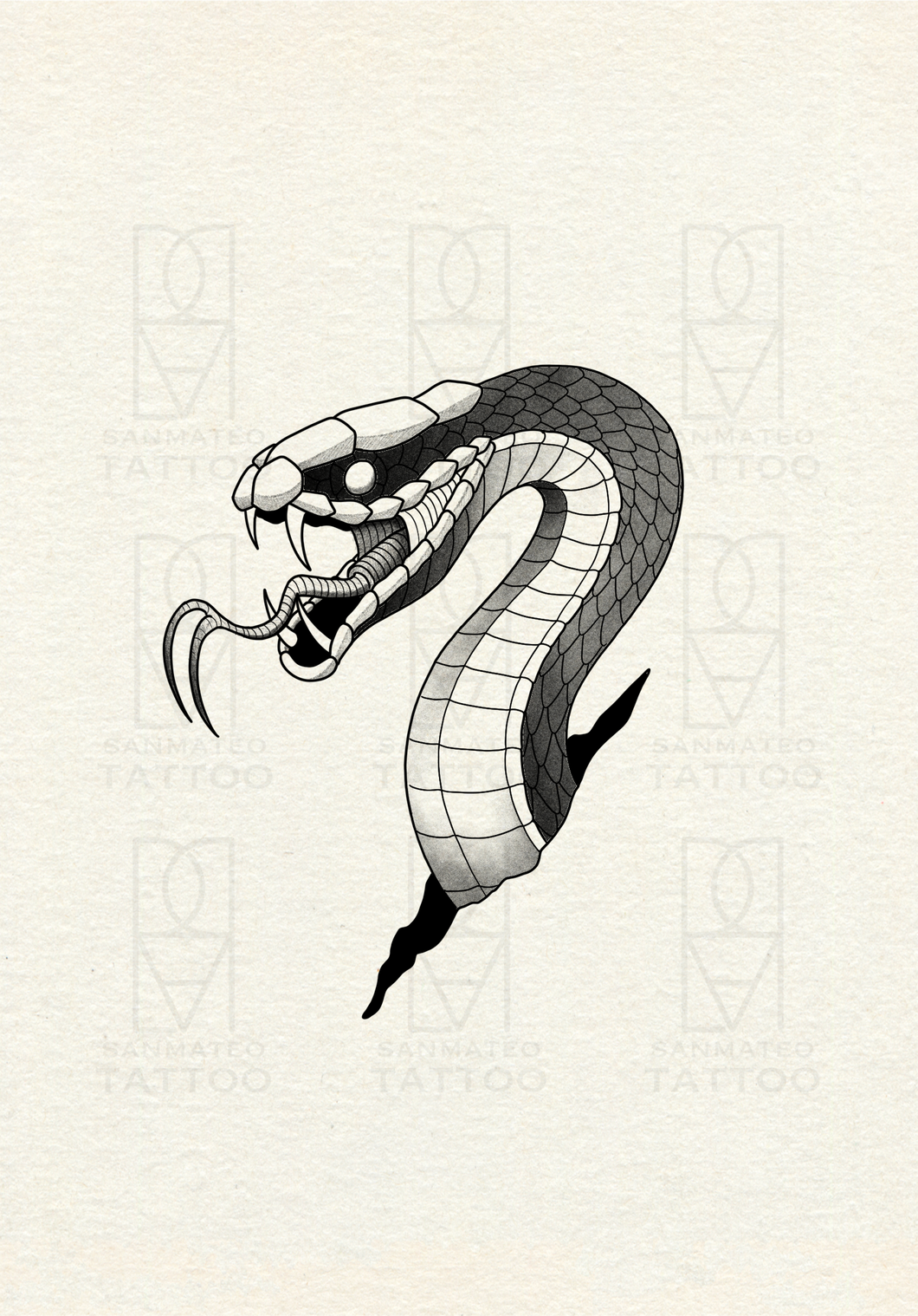 Severed Snake Head 1 by Harryl