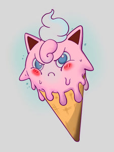 Jiggly Puff Iced Cream Cone by Cris