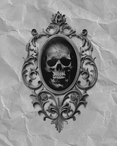 Skull with Frame 1 by Jonas