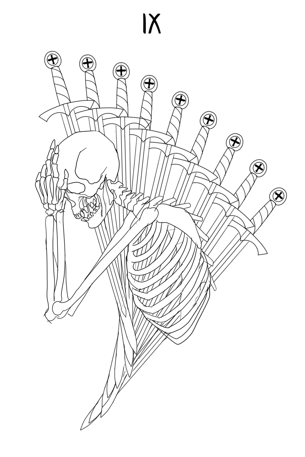 Skeleton x Swords 2 by Jordan