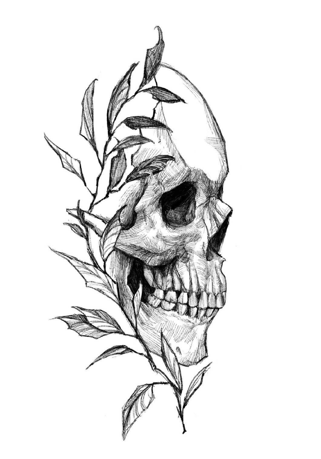 Skull x Leaves by Grace (APPRENTICE)