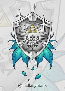 Hylian Shield by Elissia