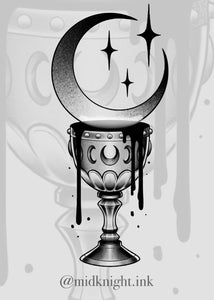 Moon Chalice by Elissia