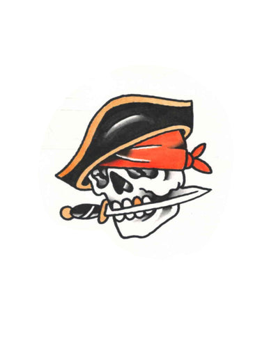 Pirate Skull by Zak (JR. ARTIST)