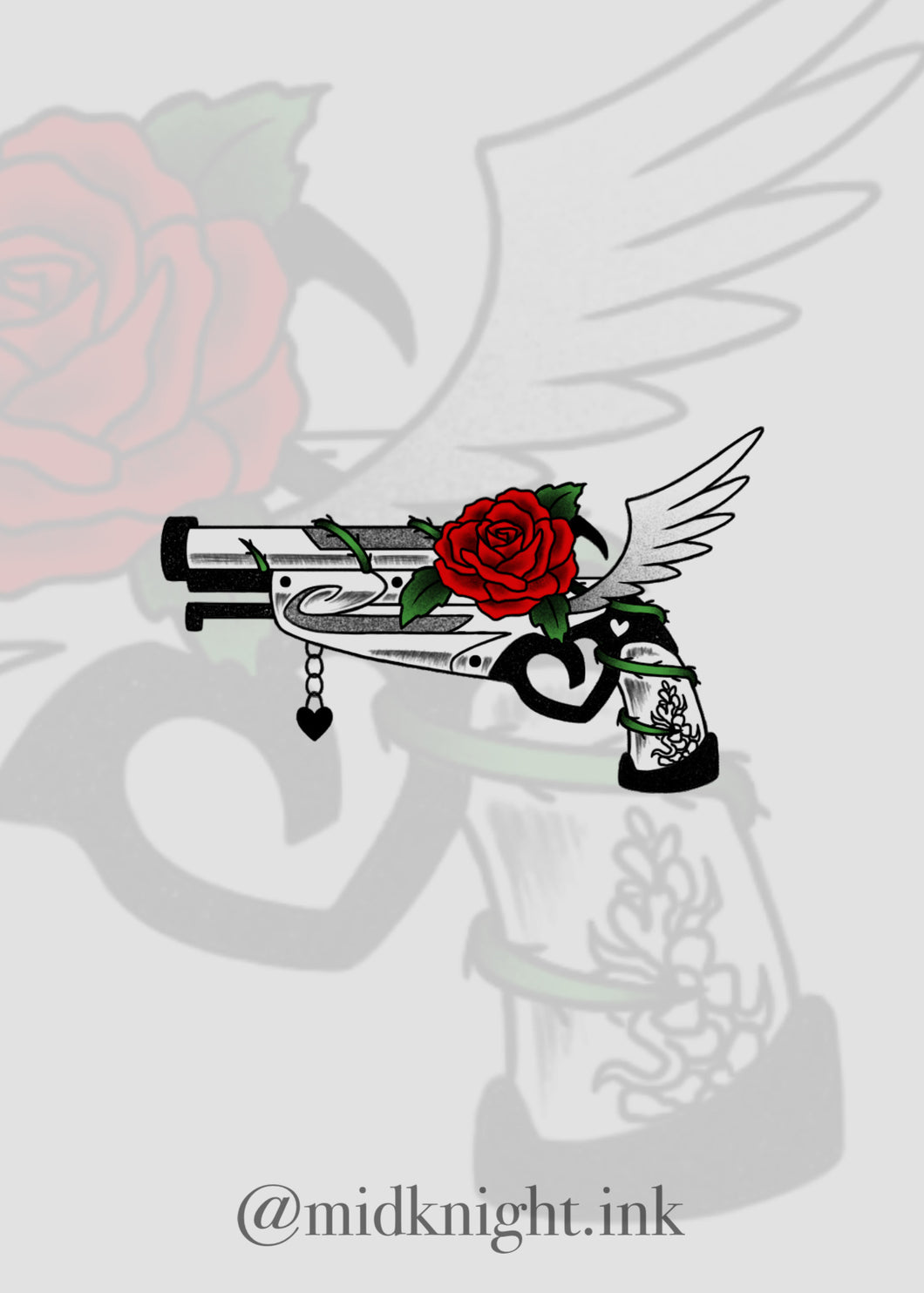 Rose Revolver by Elissia