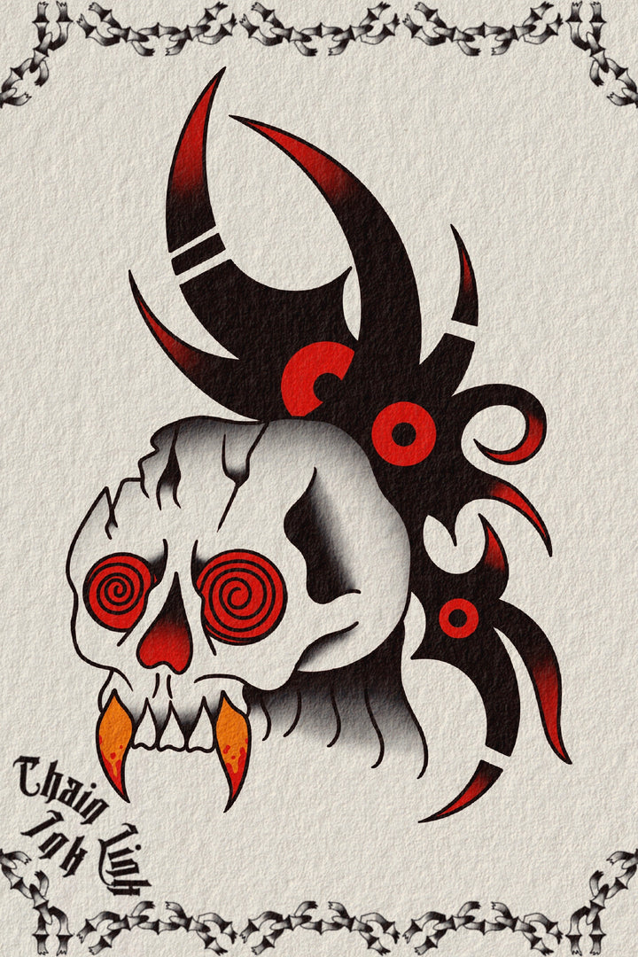 Translation missing: en.Tribal Skull 2 by Liam