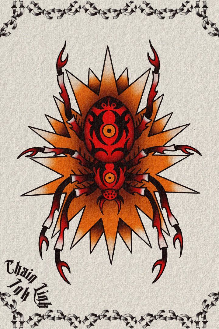 Translation missing: en.Tribal Spider by Liam