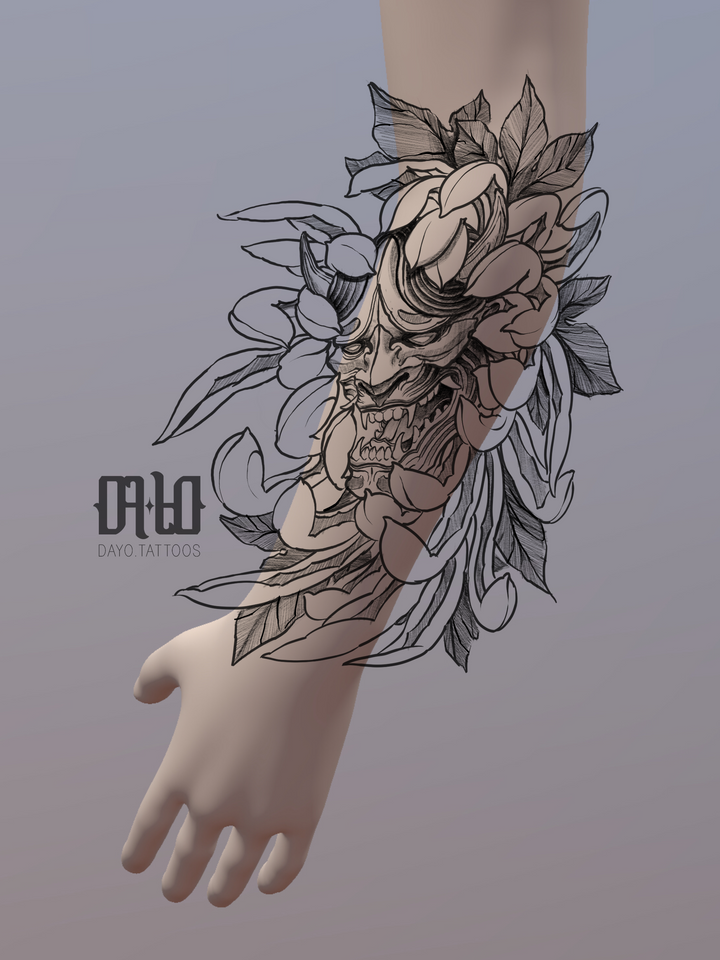 Translation missing: en.Hannya &amp; Chrysanthemum by Jonas