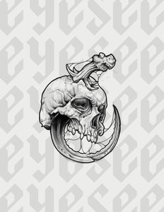 Boney Skull by Stephen