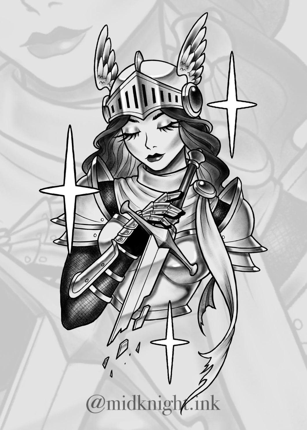 Valkyrie Knight by Elissia