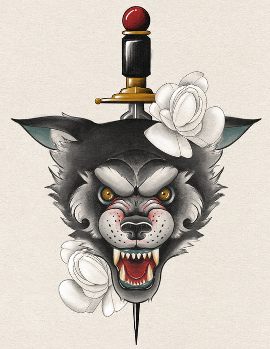 Translation missing: en.Wolf and Dagger by Pablo