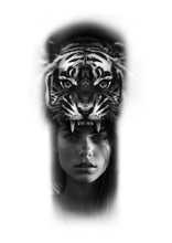 Tiger Head Dress by Heeyoon