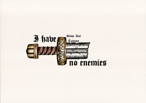 I Have No Enemies (Gold) by Landon