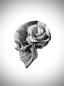 Rose Skull by Jonas