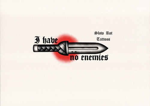 I Have No Enemies (Black) by Landon