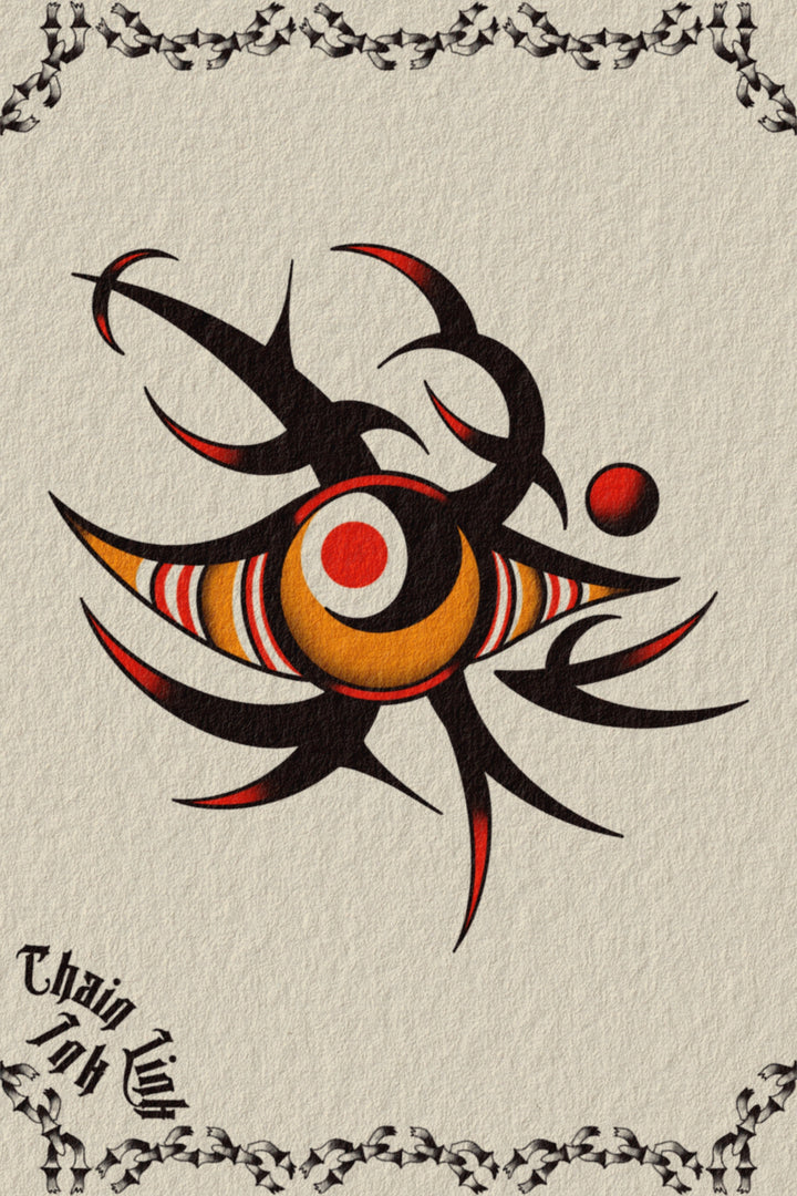 Translation missing: en.Trad Tribal Eye by Liam
