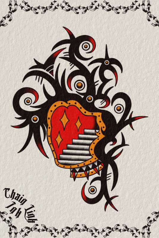 Translation missing: en.Trad Tribal Lady Face Portal by Liam