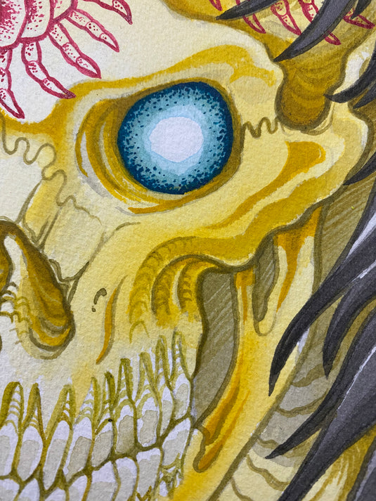 Translation missing: en.“Centipede x Reaper” Original Painting by Boeden Alfonso