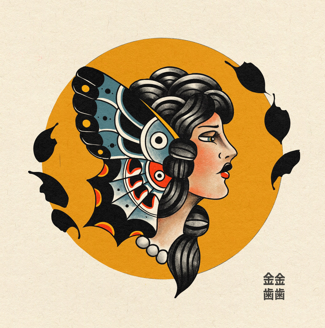 Trad Lady 2 by Pablo