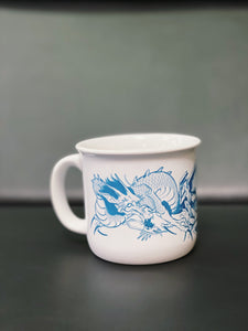 Porcelain Dragon Coffee Mug