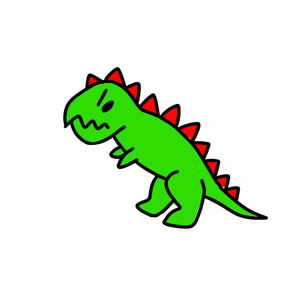 Angry Dino by Sherry Ma