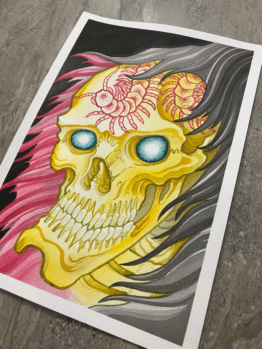 Translation missing: en.“Centipede x Reaper” Original Painting by Boeden Alfonso