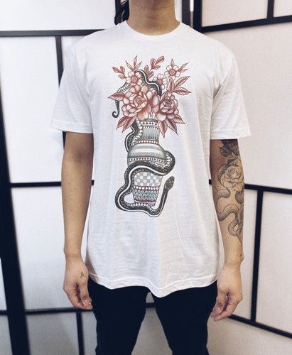 Snake & Vase Tee