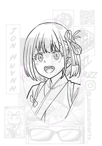 Chisato Nishiklgi by Jon