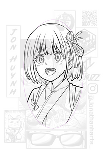 Chisato Nishiklgi by Jon