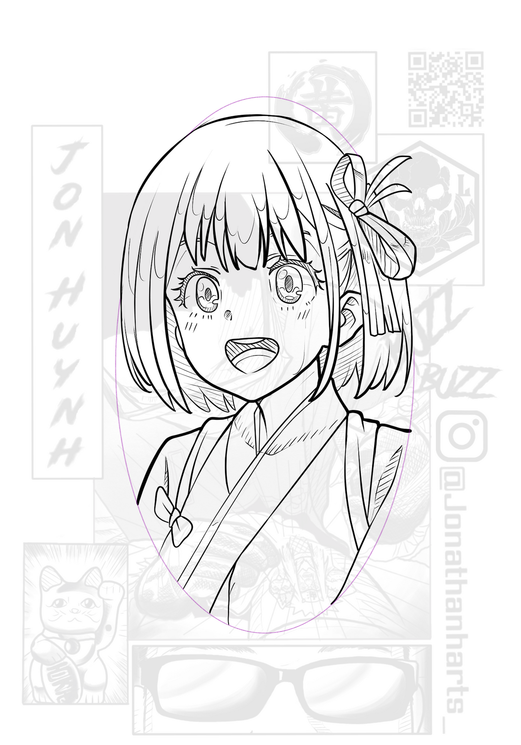 Chisato Nishiklgi by Jon