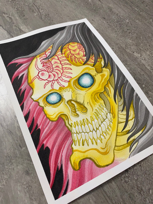 Translation missing: en.“Centipede x Reaper” Original Painting by Boeden Alfonso