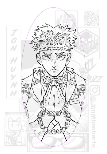 Gyomei Himejima by Jon